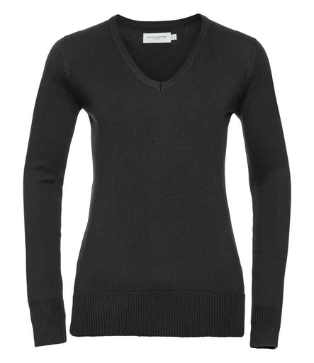 [JP022] 710F LADIES V NECK JUMPER