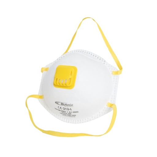 [RP002] MISTRALE FFP2 X10 MOULDED VALVED MASK