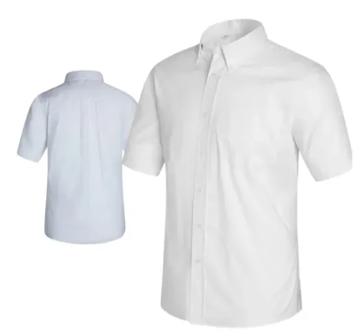 [SH175] AQUA OXFORD SHIRT S/S