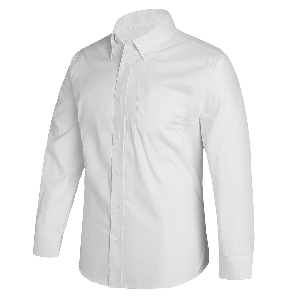 AQUA OXFORD SHIRT LONG SLEEVE