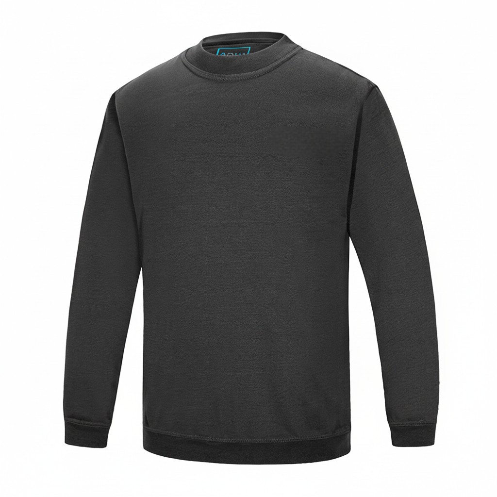 AQUA LONG SLEEVE SWEATSHIRT
