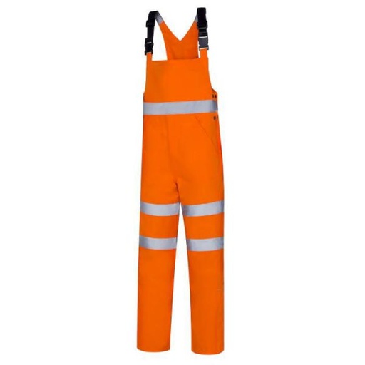 [TR604] AQUA HI-VIS BIB & BRACE OVERTROUSER