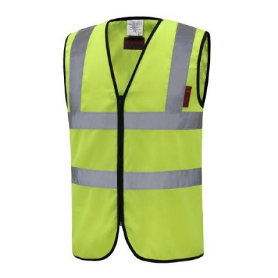 [WC001] WAISTCOAT F/R EN20471 2BB/SB