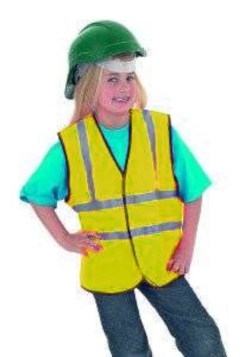 [WC008] CHILDRENS WAISTCOAT HI VIS