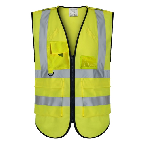 [WC056] AQUA-HO EXEC HI VIS WAISTCOAT