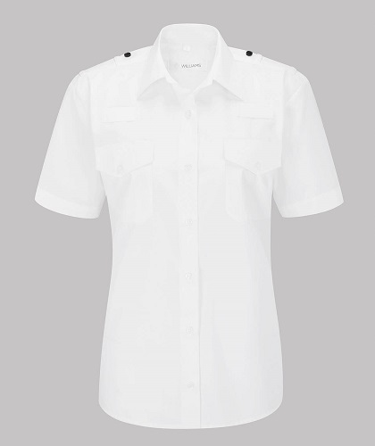 [SH259] LADIES SECURITY SHORT SLEEVE BLOUSE